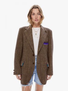 HBG Men's Vintage Blazer - Light Tweed