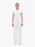 SPRWMN Pleated Trouser - White