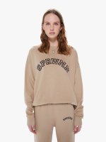 SPRWMN College Logo Sweatshirt - Khaki