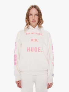 Cloney Pretty Pullover Hoodie - White