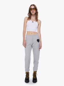 SPRWMN Heart Sweatpants - Heather Grey