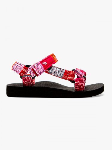 Arizona Love Trekky Quilt Sandal - Red Bandana