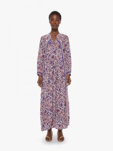 Natalie Martin Fiore Maxi - Bloom Print Lapis