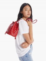 Basket Case Ziro Bucket Bag - Red