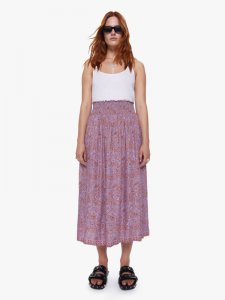 Natalie Martin Bella Skirt - Shangri-La Orchid