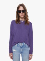 Velva Sheen Rolled Long Sleeve Tee - Royal Purple