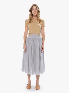 Elsa Esturgie Galet Skirt - Blue