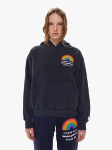 Cloney Rainbow Management Pullover Hoodie - Navy