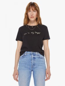 Cloney Kim Is My Lawyer Tee - Black