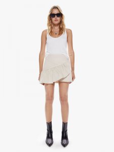 The Minx Mini Skirt - Fog