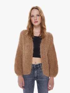 Maiami Alpaca Big Bomber - Beige Brown