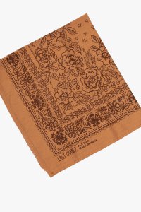 Last Chance Textiles Natural Dye Silk Bandana - Golden Oak