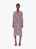 Natalie Martin Stella Dress - Bloom Print Lapis