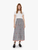 Natalie Martin Bella Skirt - Bloom Print Seafoam