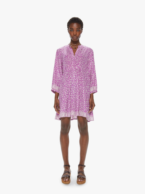 Natalie Martin Sammie Short Dress - Pomegranate Lilac
