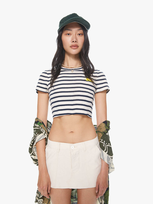 The Crop Itty Bitty Surf Tee - It Comes In Waves