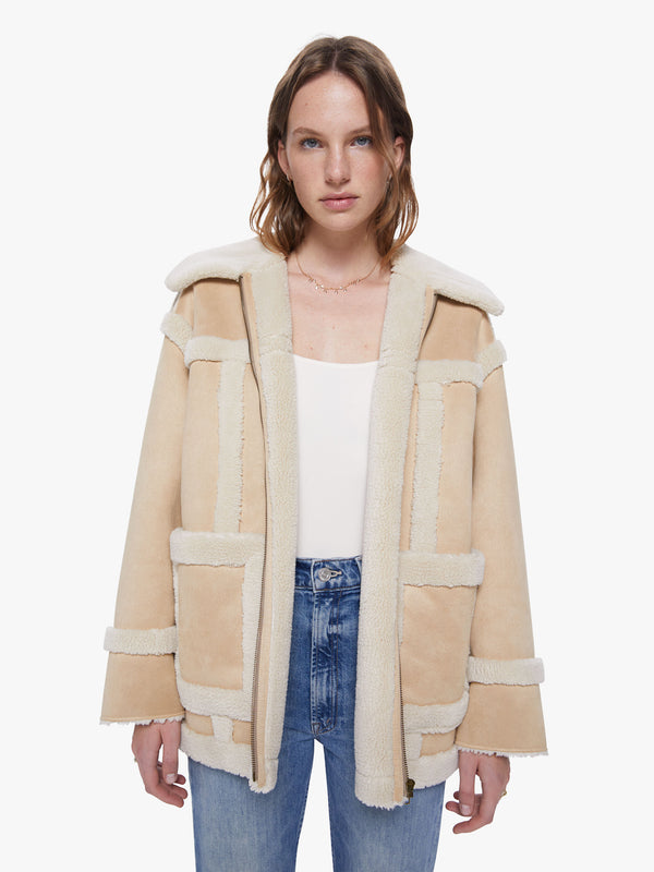 The Boxy Brrly Coat - Love You S'more
