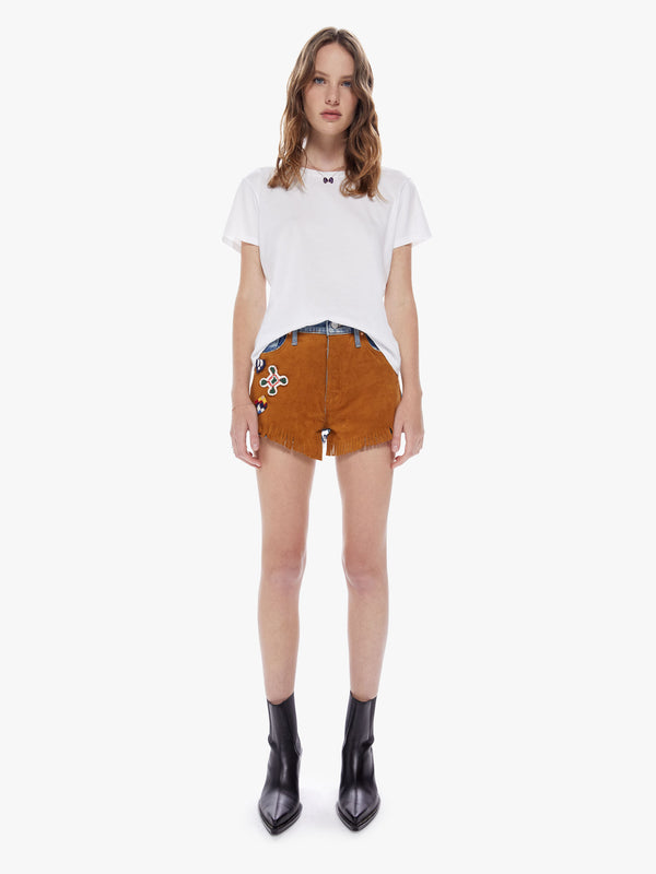 The Scrapper Fringe Suede Short - Something To Remember